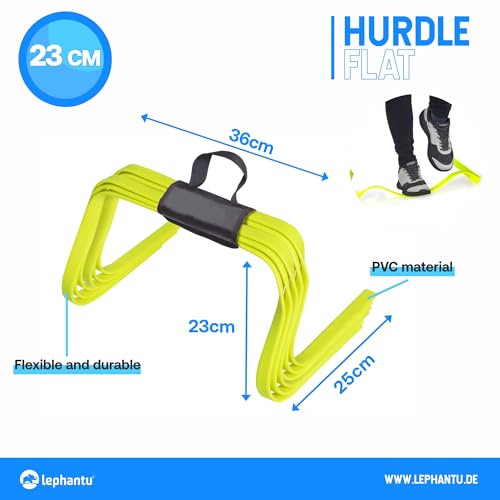 RHINOS sports elastische Koordinationshürden im 6er-Set | 23 cm