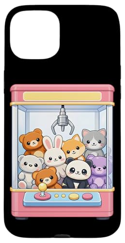 ���킢���N���[�}�V�� �ʂ������ �A�[�P�[�h�Q�[�� �X�}�z�P�[�X iPhone 15 Plus �p