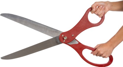 25" Ceremony Ribbon Cutting Scissors By Allures & Illusions #TOP1