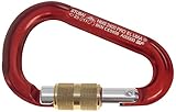 STUBAI Just Montains en mente Hms Pro Stubai Sports Easylock - Mosquetón con Seguro de Rosca anodizado (Easylock tamaño: 25) Color Blanco