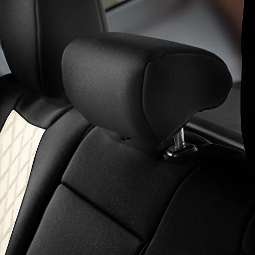 FH Group Custom Fit Car Seat Covers Specifically Made for 2017-2022 Honda CR-V LX EX EX-L - Water Resistant Ultaflex Neoprene, Full Set Beige, Automotive Seat Cover by FH Group - Used condition - Image 9