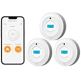 AEGISLINK Wi-Fi Combination Smoke and Carbon Monoxide Detector Compatible with TuyaSmart & Smart Lif