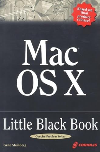 Mac OS X Version 10.1 Black Book view 2