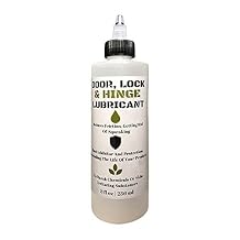 Door, Lock, and Hinge Lubricant - 8 Oz - Great for Sliding Doors, Garage Doors, Stiff Hinges, and Stuck Locks 1