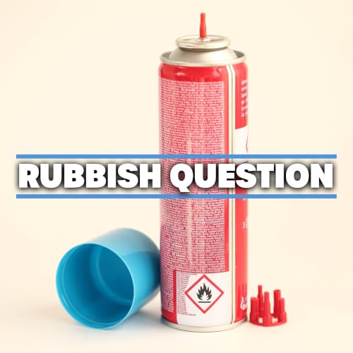 Why can we recycle aerosol cans but not gas canisters?