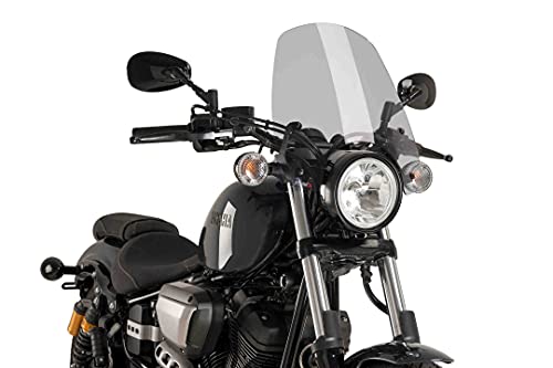Puig Windschutzscheibe Naked New Generation Touring 9438H für Yamaha XV950 14'-19', Yamaha XV950R 14'-19'