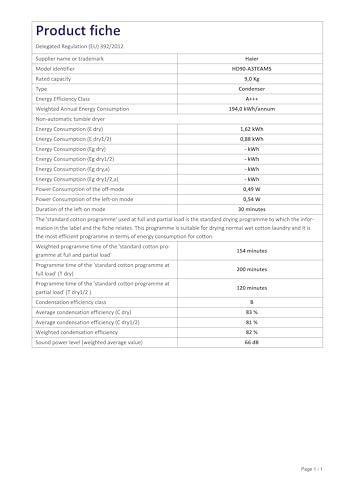 Haier I-PRO SERIE 5 Wärmepumpentrockner 9 kg