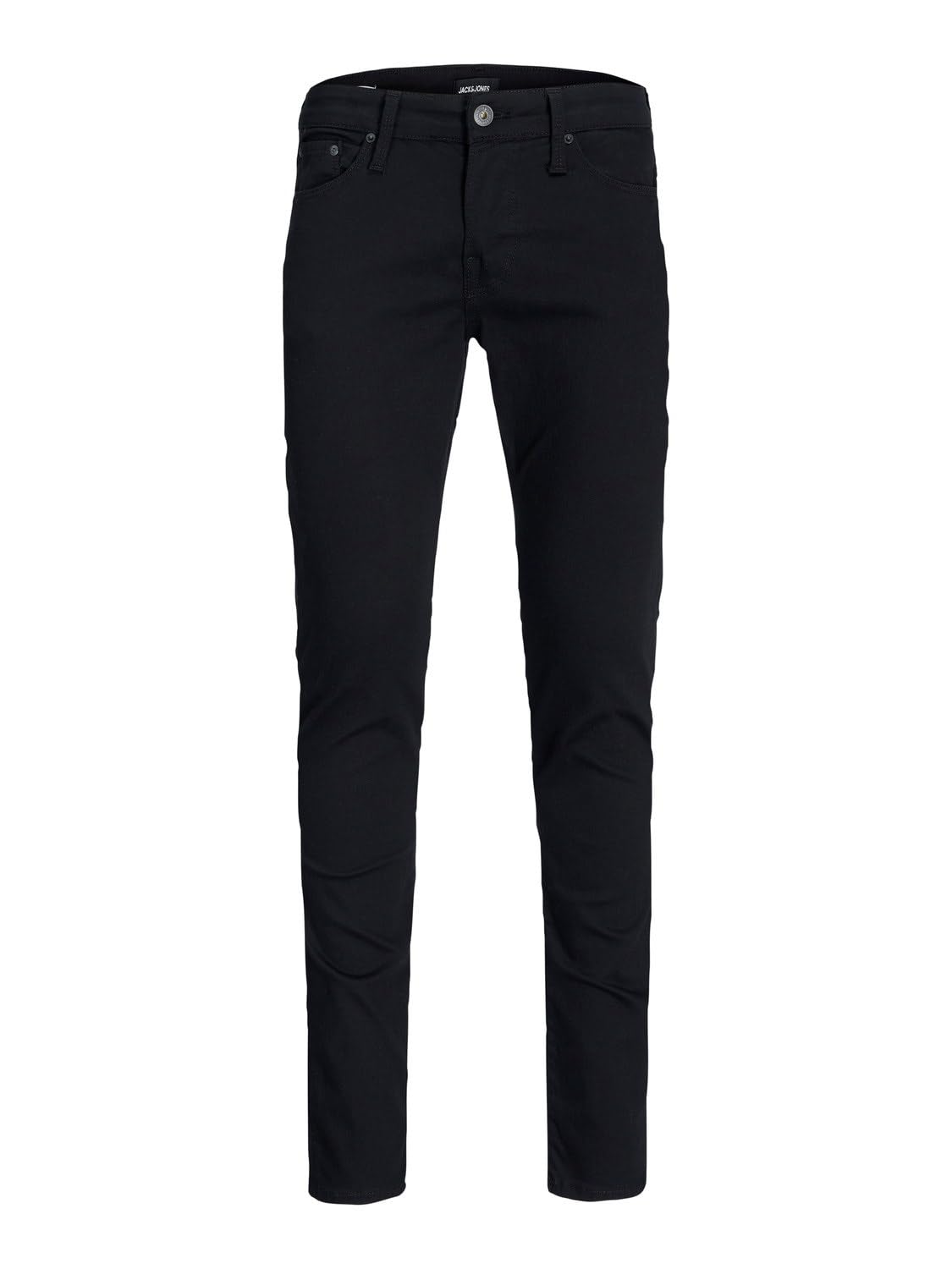 Normal Bel Dar Siyah Denim Pantolon, 12159153