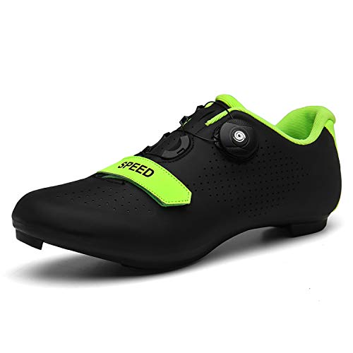 Fei Mei Chaussures De Cyclisme sur Route Quatre Saisons, Semelle Dure, Respirantes, Chaussures De Verrouillage De Vélo Professionnelles, Chaussures De Sport À Assistance Électrique Unisexe Cover