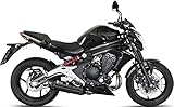 mivv suono black steel z750  KAWASAKI ER 6N 2013 KOMPLETTE AUSPUFFANLAGE MIVV SUONO BLACK SCHWARZ