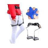 未Adjustable Leg Walking Aid with Grip Ball for Adult Up to 400 Lbs