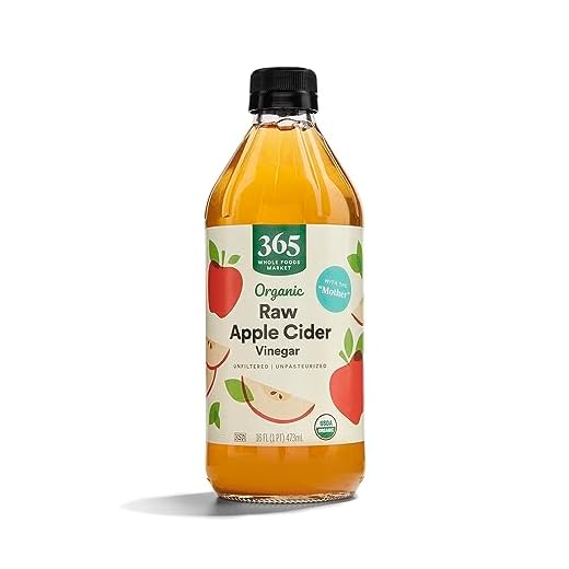 365 by Whole Foods Market, Organic Raw Apple Cider Vinegar, 16 Fl Oz