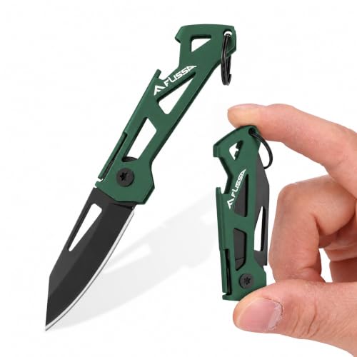 Image of FLISSA Mini Folding Pocket Knife-Vintage Green