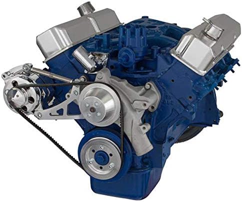 V-Belt Alternator Only System Compatible with Ford FE 390 427 428 Engines