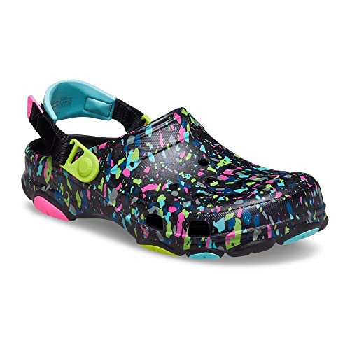 CROCS Classic All Terrain Clog - Black/Multi - M5W7 , 206340-0C4-M5W7, Unisex Adult , Black/Multi ,
