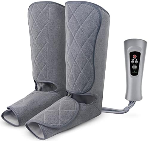 Oliver James Leg Massager with Heat and Compression - Feet and Leg Compression Massager for Improved Diabetic Blood Circulation & Muscle Tension Relief - Multiple Modes & Intensity Levels
