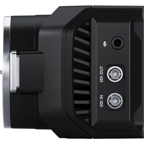 Image of Blackmagic Design Micro Studio Camera 4K G2 Live Production Camera (CINSTUDMFT /UHD /MRG2) | Active Mft Mount, Records Blackmagic Raw to USB-C, 13-Stop Dynamic Range, 12g-Sdi and HDMI, Native Iso 400