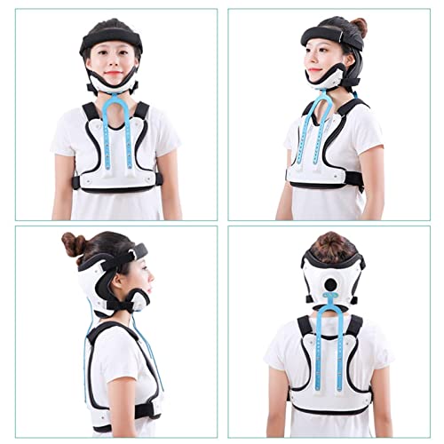 Corrector torácico cervical ajustable y soporte lumbar en u de espalda 4