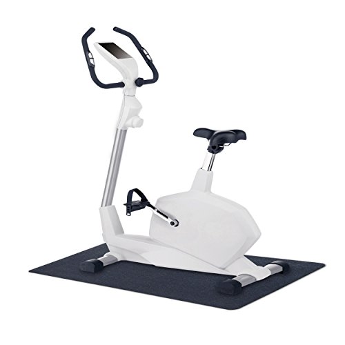 MotionTex Stationary Bike Excersise Equipment Mat, 24 x 48 inches