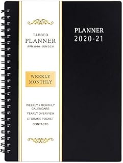 2020-2021 Planner - Academic Weekly & Monthly Planner, 6.25" x 8.3", Jul 2020-Jun