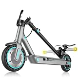 ApexSurge Monopattino Elettrico per Adulti – Velocità Massima 25 KM/H, Motore 350/500W, Pneumatici Solidi 8.5/10'', Autonomia Massima 35/40/45KM, Doppio Freno, APP, Pieghevole e Carico Massimo 120 KG