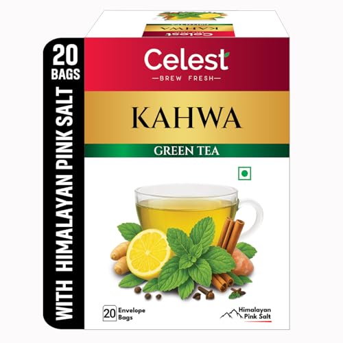 Celest Kahwa Green Tea, 20 Bags At Rs.100 (Effective)