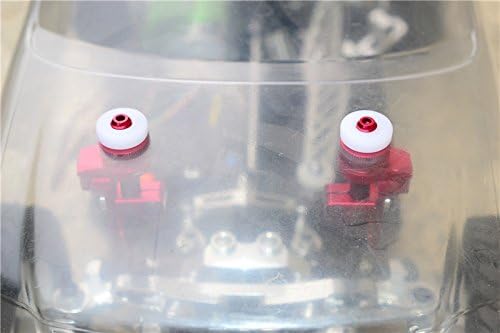GPM For Tamiya TT02T Upgrade Parts Aluminum Front & Rear Body Post Mount With 12mm Magnet - 4Pcs Set Orange image 3