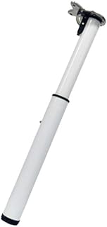 IUYJVR Patas de Mesa Plegables multifunción Patas telescópicas de Acero Laminado en frío para Muebles, Patas de Mesa de Centro de Metal cilíndricas Ajustables Patas de Cocina (60cm / 23.6in)