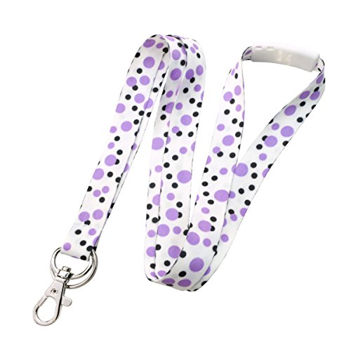 Specialist ID Polka Dot Fashion Lanyard 4-Pack #TOP21