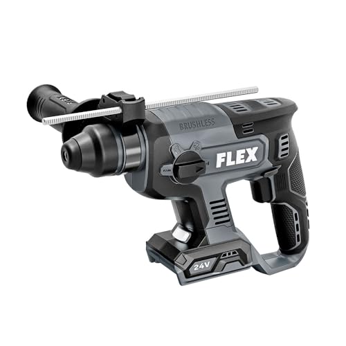 Image of FLEX 24V Brushless Cordless 7 /8-Inch SDS Plus 1.3 Ft-Lbs Torque Rotary Hammer Tool Only, Battery and Charger Not Included - FX1531-Z