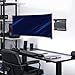 VIVO Telescoping Ultrawide Monitor Wall Mount, Fits up to 49 inch Ultra-wides, Holds 44 lbs, Adjustable Low Profile VESA Bracket, Black, Mount-VWLP2