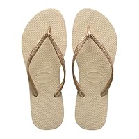 Havaianas Slim Damen Flipflop Sand Grey/Light Golden 37 EU