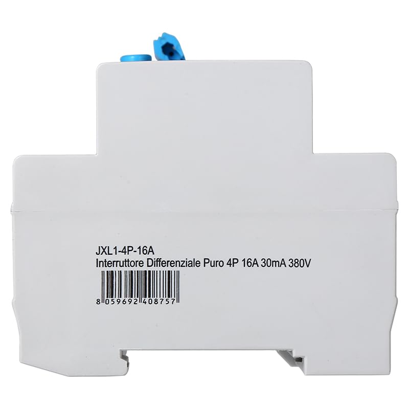Interruttore differenziale puro Salvavita modulare 4P 63A 30mA 6KA 380V Ettroit Interruttore differenziale puro Salvavita modulare 4P 63A 30mA 6KA 380V Ettroit