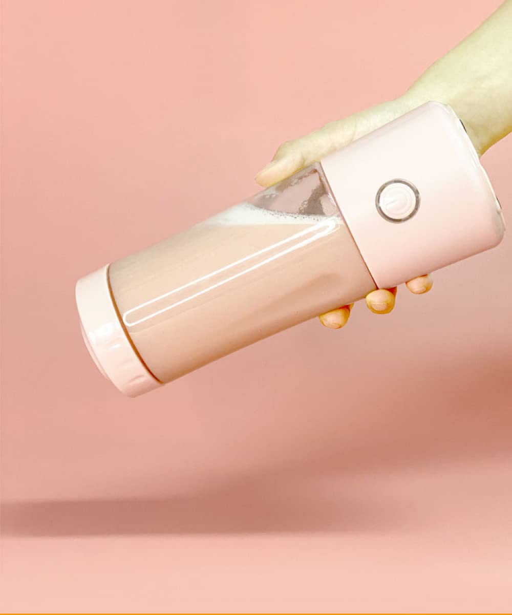 Spremiagrumi Elettrico Portatile, Mini Tazza di Succo per Studenti Domestici, Frullatore USB per Frullati E Frullati, Adatto per Alimenti per Bambini, Viaggi, Palestra, ECC.