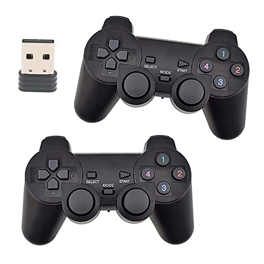 C-Zone 2.4GHz USB Twins Wireless game Controller Gamepad Joystick With WIN98/2000/X/2003VISTA/WIN7 SYSTEM TV Box