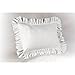 White Eyelet Ruffled Pillow Sham, Standard
