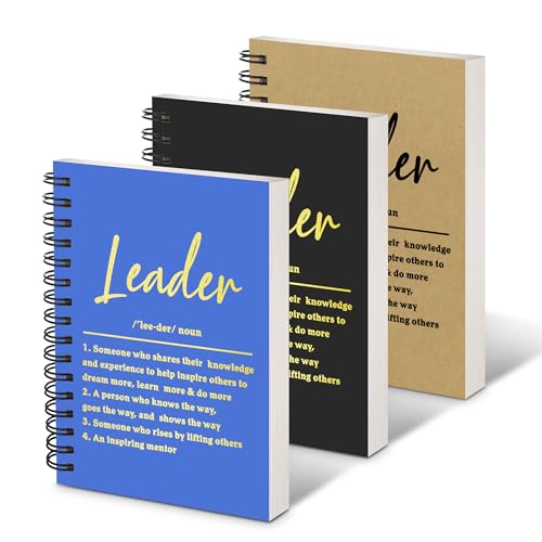 Carnets A6 à spirale Leader Gift parfaits pour vos réunions et voyages