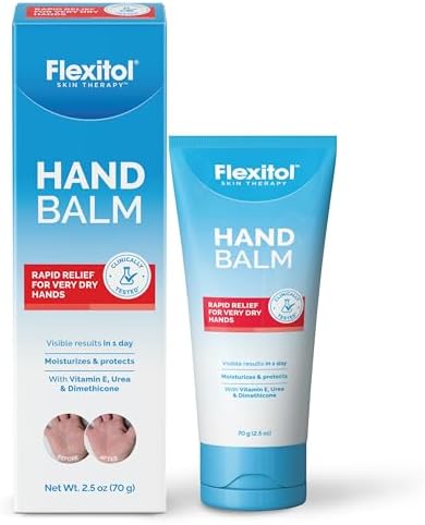 Flexitol Hand Balm, 10% Urea Hand Cream, for Frequent Handwashers | 2 oz