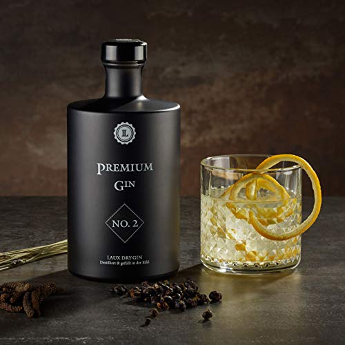LAUX Premium Gin 45% Vol, Dry Gin mit angenehmer Zimt-Orangennote, 500ml - Image 3