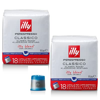 MISCELA UNICA: Illy nasce dalla fusione di 9 diverse arabica, un sapore unico, un perfetto equilibrio ed un retrogusto prolungato.
