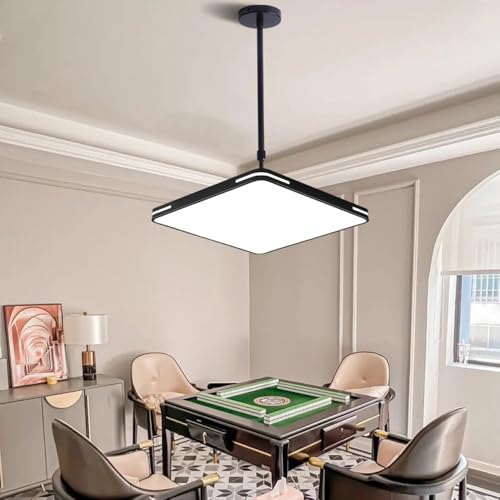 Lámpara colgante LED negra de 3 colores ideal para iluminar salas de juegos