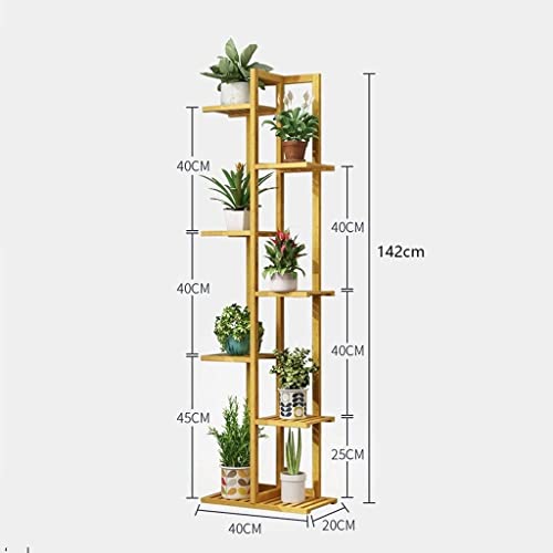 Support de plante en bois 7 étages pour optimiser les petits espaces - 3