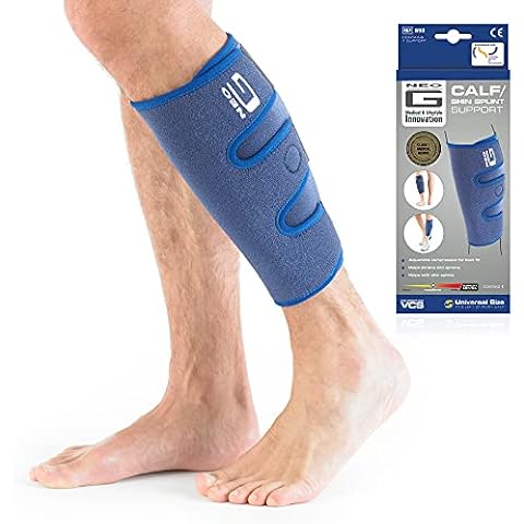 Neo G Calf Shin Support for Pain Relief from Calf Injury, Shin Splints Treatment, Sprains, Running, Sports, Recovery - Adjustable Calf Compression Sleeve Men Women - Class 1 Medical Device Cover