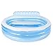 INTEX Swim Center Inflatable Family Lounge Pool: Built-In Bench – Cup Holder – 156 Gallon Capacity – 90