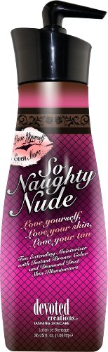 Devoted Creations So Naughty Nude Tan Extending Moisturizer - 36 oz.