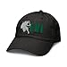 Attack On Titan Anime Embroidered Levi Silhouette Adjustable Baseball Hat, Black, One Size