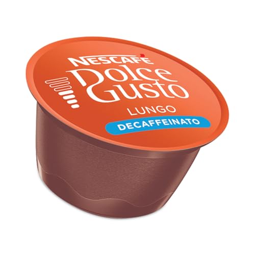 Compatible with Dolce Gusto Machines 100 x Lungo Decaffeinated Coffee Pods 100 Capsules 100 Drinks