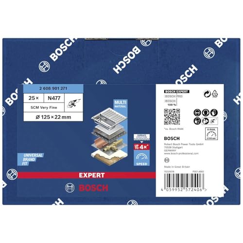 Disque SCM Expert N477 pour le moulin à angle 125 x22 mm très fine 25 pcs. PU: - vue 3