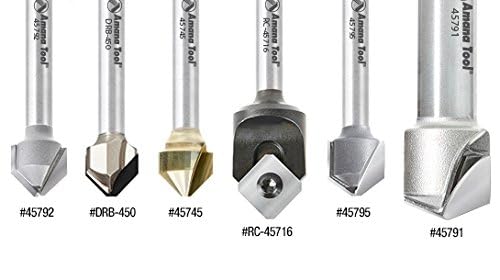 annaページです Amana Tool - 45794 Carbide Tipped Double Edge Folding V