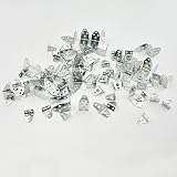 100PCS Model Toy Shaft Bracket L Shape Metal Angle Iron Fixing Axles Bracket Shaft Connect Bracket for RC Car...